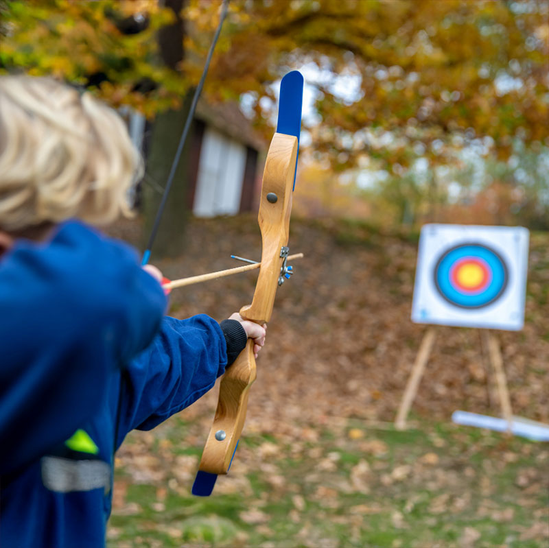 Seminarhauspartner.Blog - Gruppenaktivitäten im Herbst - Bogenschießen im Wald