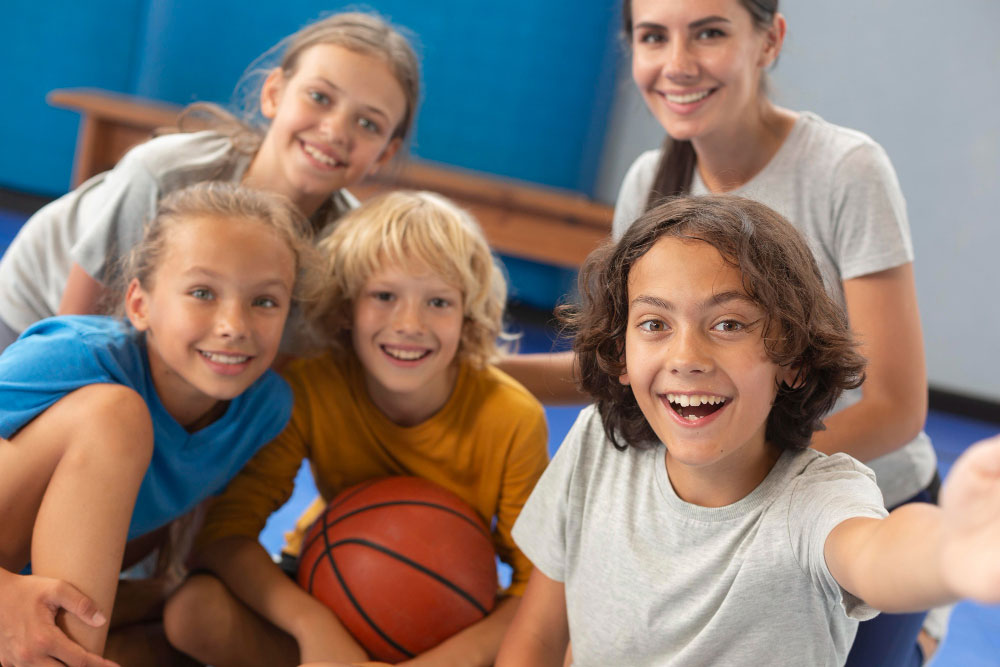 Seminarhauspartner.Blog - Gruppenaktivitäten im Herbst - Kinder im Seilgarten