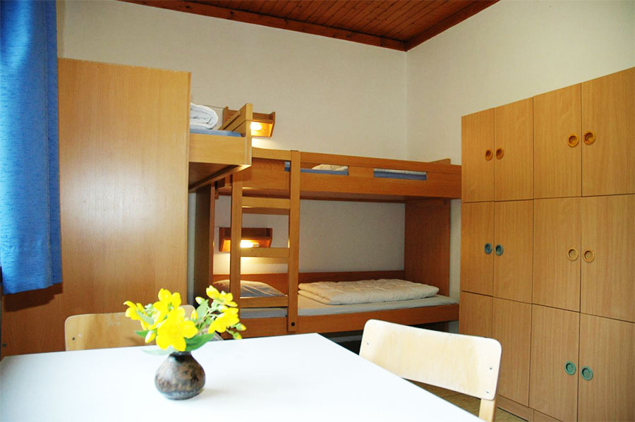 Ferienanlage Schönhagen - Mehrbettzimmer mit Stockbetten