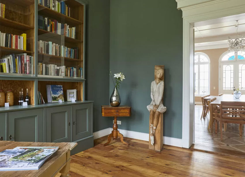 SeminarhausPartner.Blog | Haus des Monats | Gut Pohnstorf - Bibliothek