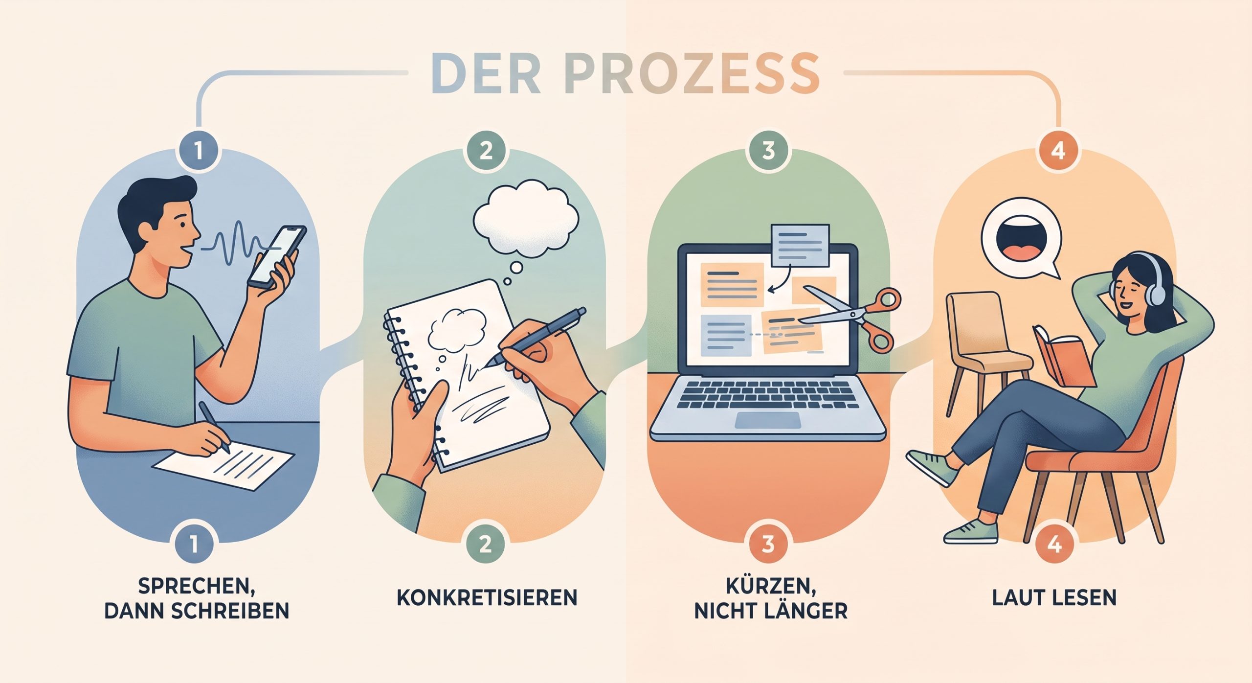 SeminarhausPartner.Blog - Storytelling für Gastgeber: Grafik, wie man auch ohne Agentur gutes storytelling selbst macht.